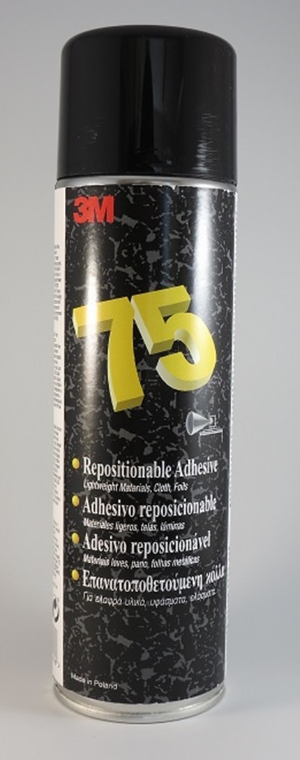 3M Repositionable 75 Spray Adhesive