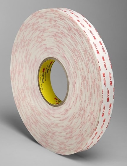 3M VHB 4930 Acrylic Foam Tape - White