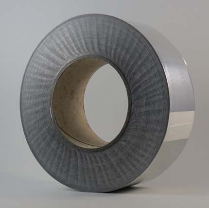 Aluminium foil tape 30 microns thick, 50m roll