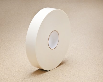 White Foam Tape - 0.8mm thick 19-1040mm x 50m Roll