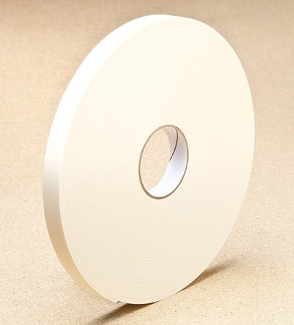 White Foam tape - 3mm thick 19-1040mm x 25m Roll