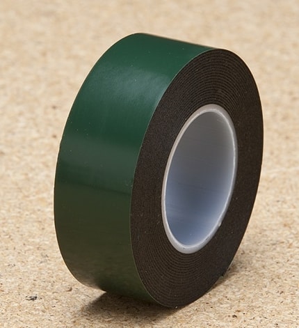 Automotive Acrylic Foam Tape 12-104mm x 50m roll, Black